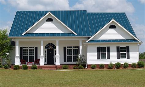 blue house black metal roof|gallery blue metal roofing.